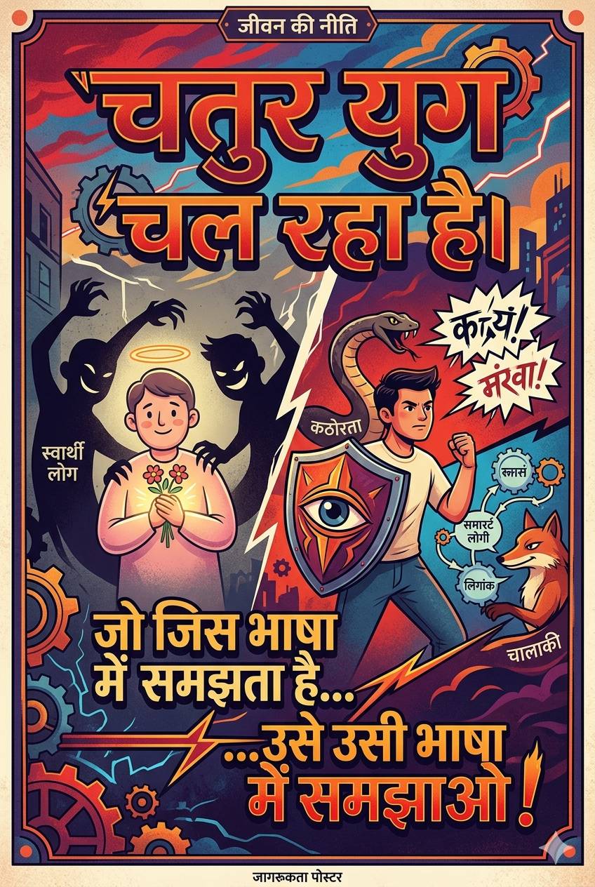 सामाजिक जागरूकता संदेश - जैसे को तैसा