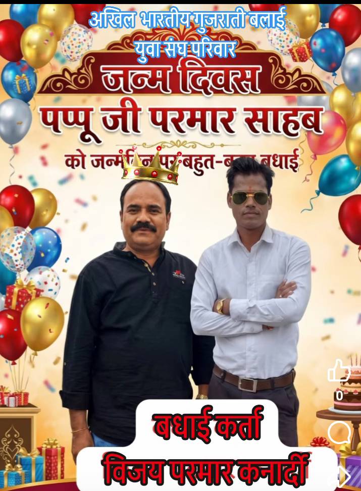 जन्म दिवस पर बहुत-बहुत बधाई और शुभकामनाएं 